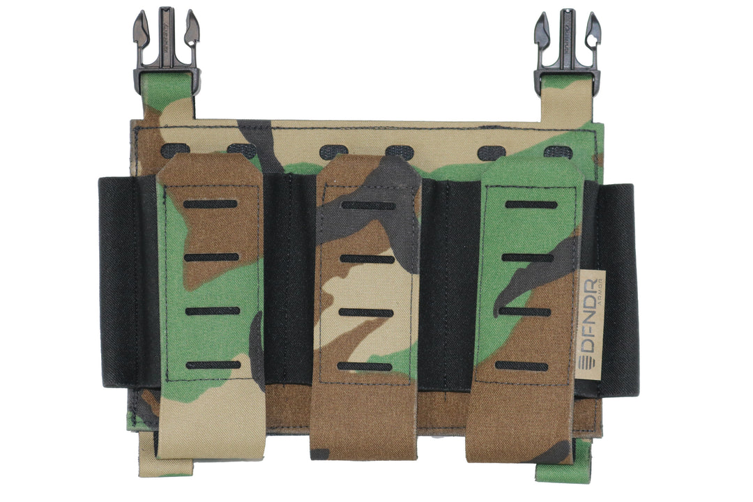 Triple M4 Riffle Magazine Placard - DFNDR Armor® QRC